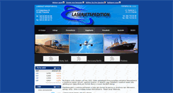 Desktop Screenshot of laserjetspedition.com